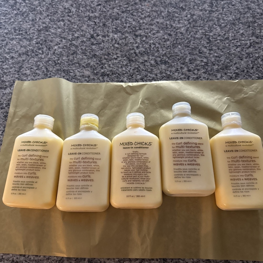 Mixed Chicks Curl Defining & Frizz Eliminating  Conditioner, 10 fl.oz Lot Of 5